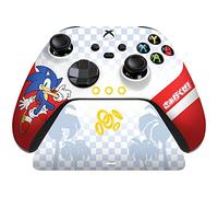 Razer Limited Edition Sonic The Hedgehog Wireless Controller & Quick Charging Stand Bundle for Xbox Series X|S, Xbox One: Impulse Triggers - Textured Grips - 12hr Battery - Magnetic Secure Charging