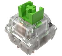 Razer Mechanical Switches Pack - Green Clicky Switch (Optimized for Gaming, Transparent Switch Housing with LED Lens, 100-Million Keystroke Lifespan, Versatile 3-Pin Connectors) Green Clicky Switch