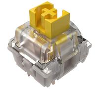 Razer Mechanical Switches-Set Pack - Yellow Linear - Optimized for Gaming - Transparent Housing with LED Lens (100-Million Keystroke Lifespan, Versatile 3-Pin Connectors) Yellow