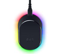 Razer Mouse Dock Pro with Wireless Charging Puck: Magnetic Wireless Charging - Integrated HyperPolling 4K Hz Transceiver - Anti-Slip Base - Chroma RGB Lighting - Classic Black