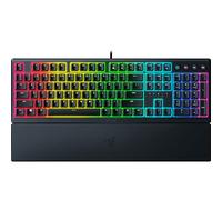 Razer Ornata V3 Gaming Keyboard: Low-Profile Keys - Mecha-Membrane Switches - UV-Coated Keycaps - Backlit Media Keys - 10-Zone RGB Lighting - Spill-Resistant - Magnetic Wrist Wrest - Classic Black