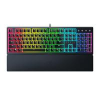 Razer Ornata V3 - Low Profile Gaming Keyboard (Hybrid Mecha-Membrane Switch, UV-coated Keycaps, Magnetic Soft-Touch Wrist Rest, RGB Chroma) US Layout | Black
