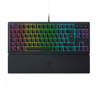 Razer Ornata V3 Tenkeyless - Compact Low Profile Gaming Keyboard (Mecha-Membrane Switches, UV-coated Keycaps, Backlit Dedicated Media Keys, Magnetic