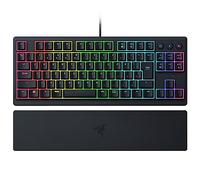 Razer Ornata V3 Tenkeyless JP Comfortable Click Mechanical/Membrane Switch Equipped with Numeric Keyboard, Low Profile, Dedicated Media Key with Backlight, UV Coat Key Cap, Chroma RGB Lighting,
