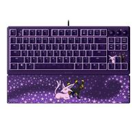 Razer Ornata V3 Tenkeyless Pokémon Espeon & Umbreon Edition - Compact, flat gaming keyboard - Chroma backlit - Dedicated media keys - US QWERTY layout | Membrane switches
