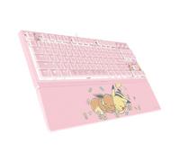 Razer Ornata V3 Tenkeyless Pokémon Pikachu & Eevee - Compact, flat gaming keyboard - Chroma backlit - Dedicated media keys - US QWERTY layout | Membrane switches