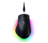 Razer Pro Click V2 - Wireless ergonomic mouse - AI Prompt Assist - 30K Optical Sensor - 3.5 months battery life (14 zones Chroma RGB, HyperScroll tiltable mouse wheel) Black