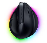 Razer Pro Click V2 Vertical - Vertical ergonomic wireless mouse for right-handed users - AI Prompt Assistance - 30K Optical Sensor - Windows & Mac (up to 6 months battery life, Chroma RGB) Black