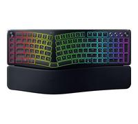 Razer Pro Type Ergo - Wireless split ergonomic RGB keyboard - Ultra-slim concave keys - AI Prompt Master - Full-size with macro key row - QWERTY US layout | Black