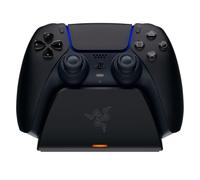 Razer Quick Charging Stand for PlayStation 5: Quick Charge - Curved Cradle Design - Matches PS5 DualSense Wireless Controller - One-Handed Navigation - USB Powered - Black (Controller Sold Separately)