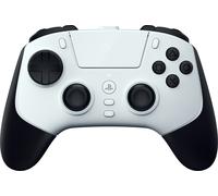 Razer Raiju V3 Pro - Wireless e-sports controller for PlayStation 5 & PC - 4 removable buttons & 2 claw grip bumpers - TMR analogue sticks - Pro HyperTrigger - Mecha-Tactile buttons | White