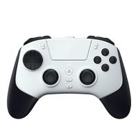 Razer Raiju V3 Pro - Wireless e-sports controller for PlayStation 5 & PC - 4 removable buttons & 2 claw grip bumpers - TMR analogue sticks - Pro HyperTrigger - Mecha-Tactile buttons | White