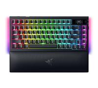 Razer RazeRazer BlackWidow V4 Pro 75% - Wireless Hot-Swappable Gaming-Keyboard - OLED Display (command dial, 4K Hz & Bluetooth connectivity, Snap Tap, magnetic palm rest) US Layout | Black