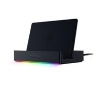 Razer Handheld Dock Chroma - 6-Port HDMI & USB Charging Hub for mobile gaming or tablet devices (3x USB A, 1x HMDI, 1 USB-C 100W Passthrough Chargin, 1x GbE) Black