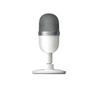 Razer Seiren Mini - USB Condenser Microphone for Streaming (Compact with Supercardioid Polar Pattern, Tiltable Stand, Integrated Shock Absorber) Mercury