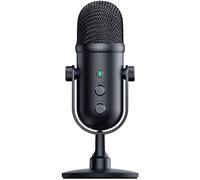 Razer Seiren V2 Pro USB Microphone for Streaming, Gaming, Recording, Podcasting on PC, Twitch, YouTube: High Pass Filter - Mic Monitoring and Gain Control - Built-in Shock Absorber and Mic Windsock