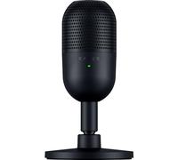 Razer Seiren V3 Mini - Ultra-compact USB Microphone (14 mm Condenser Mic, Supercardioid Pickup Pattern, Tap-to-Mute Sensor with LED Indicator, Built-in Shock Absorber, Plug-and-Play Design) Black