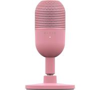 Razer Seiren V3 Mini - Ultra-Compact USB Microphone - Quartz Edition | Tap-to-Mute Sensor with LED Indicator, Shock Absorber, Ultra Compact, Works with OBS, Discord, Zoom, Teams