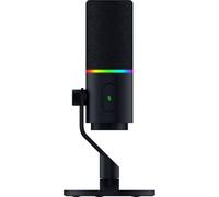 Razer Seiren V3 Pro Microphone - Dynamic USB Type C & XLR Streaming Mic, 32-bit Float Support, Built-in Audio DSP, AI Noise Removal, Shock Absorber & Pop Filter, Chroma RGB Lighting Ring - Black