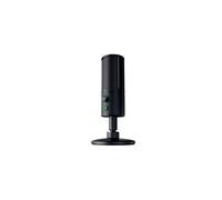 Razer Seiren X USB Streaming Microphone: Professional Grade - Built-In Shock Mount - Supercardiod Pick-Up Pattern - Anodized Aluminum - Classic Black