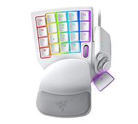 Razer Tartarus Pro Gaming Keypad: Analog-Optical Key Switches - Rapid Trigger - Adjustable Actuation - 32 Programmable Keys - Customizable Macros - Chroma RGB Lighting - Mercury White