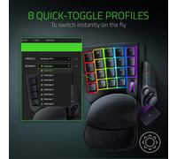Razer Tartarus Pro - Gaming Keypad - Gamepad with analogue-optical buttons and rapid-fire mode (32 programmable buttons, customisable trigger point,