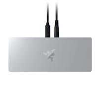 Razer Thunderbolt 5 Dock Chroma - 10 ports USB-Dock - 3x DisplayPort USB-C - Ethernet - Passthrough 140W - SD/UHS card - 3x USB-A - M.2 extension - UK connector - PC/Mac | Mercury