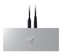 Razer Thunderbolt 5 Dock Chroma - 10 ports USB-Dock - 3x DisplayPort USB-C - Ethernet - Passthrough 140W - SD/UHS card - 3x USB-A - M.2 extension - UK connector - PC/Mac | Mercury