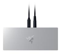 Razer Thunderbolt 5 Dock Chroma - 10 ports USB-Dock - 3x DisplayPort USB-C - Ethernet - Passthrough 140W - SD/UHS card - 3x USB-A - M.2 extension - UK connector - PC/Mac | Mercury