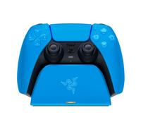 Razer Quick Charging Stand - Quick Charging Stand for PlayStation 5 Controller (Quick Charge, Curved Cradle Design, Powered by USB, One-Handed Navigation) Blue