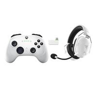 Razer Wolverine V3 Pro + BlackShark V2 Pro (Xbox Licensed) - (HyperSpeed Wireless, Mecha Tactile Action Buttons, Anti-drift Hall Effect analog thumbsticks, haptic vibrations) White