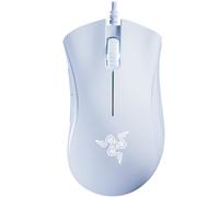 RazerDeathAdder Essential Gaming Mouse: 6400 DPI Optical Sensor - 5 Programmable Buttons - White