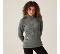 Regatta Women's Razia II Full Zip Bonded Fleece Storm Grey, Size: 18
