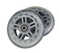 Razor A Kick 98mm Wheels w/Bearings - Clear (Set of 2)