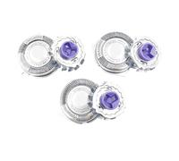 Razor Blade Head Compatible with Philips Shaver PT730 | 3-pack rotary cutter heads for HQ8-compatible PT / AT / HQ7 series shavers.