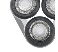 Razor Blade Washable Replacement Shaver Head，Compatible for Philips，S5000 S5370 S5571 S5420 S5140 S5078 S5077 S5050 S5082 S5380 S5400(Silver)