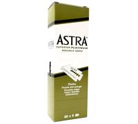 Razor Blades Club Astra Platinum Double Edge Razor Blades, Made in Russia, 100 Count