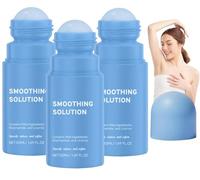 Razor Bump Smoothing Solution Ingrown Hair Treatment, Shaving Oil Women, High Roller Ingrown Tonic for Underarms Abdomen, Ingrown Hair Serum for Men & Women, Roller Ball Applicator for Tend Skin (3)