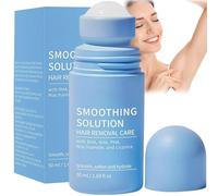 Razor Bump Smoothing Solution Ingrown Hair Treatment with BHA AHA - Razor Bump Treatment for Women & Men - Tend Skin Solution with Roller Ball Applicator - High Roller Ingrown Tonic for Underarms