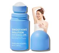 Razor Bump Smoothing Solution Ingrown Hair with BHA AHA - High Roller Ingrown Tonic for Underarms Abdomen, Roller Ball Applicator for Tend Skin, Hydrating Care for Underarm/Face/Neck/Leg