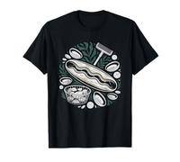Razor Clamming Pacific Northwest Coastal Tidal Flat Identity T-Shirt