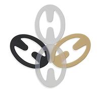 RAZOR Clips Bra Strap Clips Racer Back Conceal Straps Cleavage Control 0 Various Black,Beige,White,Clear-1