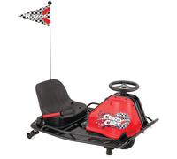 RAZOR Crazy Cart Kids Electric Ride-On Vehicle - Red & Black, Black,Red