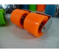 Razor Crazy Cart Wide Boy Casters 70mm Bolt Straight On Drift XL Shift (Orange)