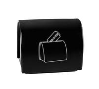 Razor Cutter Storage Case - Hard Replacement Razor Cutter Container with Mesh Pocket & Secure Zipper, Portable Travel Organizer for Straight & Safety Razors, Shockproof Protective Box