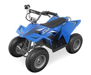 Razor Dirt Quad - 24V Electric 4-Wheeler Ride-On for Kids 8+, Twist-Grip Variable-Speed Acceleration Control, Up to 8 MPH, Forward/Reverse Drive Mode