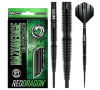 Razor Edge Extreme Darts | 85% Tungsten | Torpedo | 21g-24g Steel Tip Darts 21g | Red Dragon Darts