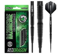 Razor Edge Extreme Darts | 85% Tungsten | Torpedo | 21g-24g Steel Tip Darts 23g | Red Dragon Darts