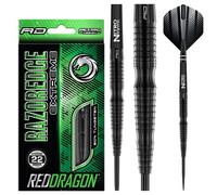 Razor Edge Extreme Darts | 85% Tungsten | Torpedo | 21g-24g Tungsten Steel Tip Darts 22g | Red Dragon Darts
