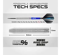 Razor Edge Original Darts | 85% Tungsten | 20g-33g | Red Dragon Tungsten Steel Tip Darts 29g | Red Dragon Darts